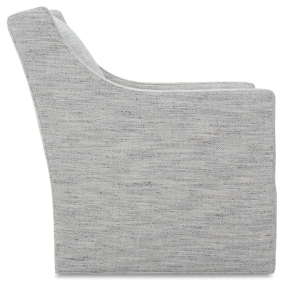 Jessica SWIVEL Wing Back Fabric Accent Chair