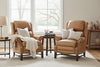 Image of Leo Taupe "Quick Ship" High Back Recliner