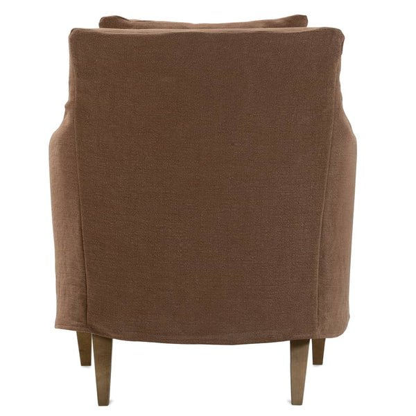 Becky Slipcovered Wing Arm Accent Chair