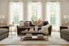 Shauna 85 Inch "Quick Ship" Bench Seat Fabric Upholstered Sofa