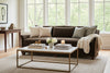 Shauna 98 Inch "Quick Ship" Bench Seat Fabric Upholstered Sofa