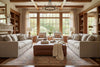 Image of Gaines "Ready To Ship" 48 Inch Square Leather Ottoman With Storage (Photo For Style Only)