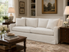 Image of Phoebe Pebble 85 Inch Slipcovered "Quick Ship" Track Arm Sofa