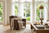 Image of Marlow Slope Track Arm Leather Club Chair