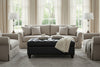 Image of Westminster 65 Inch Leather Bench Ottoman