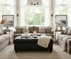 Image of Westminster 65 Inch Leather Bench Ottoman