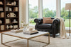 Image of Westminster Leather Tufted Chair