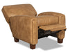 Image of Burton Square Leather Tight Back Recliner