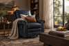 Image of Amani SWIVEL Leather Pillow Back Recliner Chair - Experience Luxurious Comfort