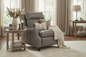 Garland Power Reclining Wall Hugger Leather Chair