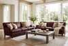 Image of Lichfield English Arm Tight Back Sofa Group With Nail Trim