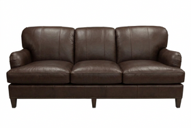 Lichfield English Arm Tight Back Sofa Group With Nail Trim