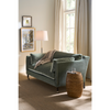 Image of Marjorie 71 Inch "Quick Ship" Single Bench Seat Sage Green Velvet Apartment Sofa
