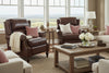 Image of Meredith Small Scale Leather Recliner