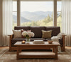 Image of Highland White Oak Mission Style Reclining Leather Seating Collection