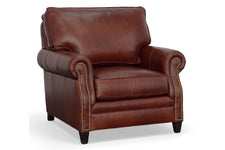 Alexander Traditional Leather Livingroom Chair