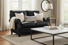 Image of Alexander Traditional Two Cushion Leather Loveseat