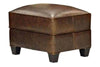 Image of Oscar Transitional Leather Ottoman