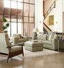 Image of Ambrose "Ready To Ship" Modern 94" Leather Attached Pillow Back Sofa With Wide Track Arms (Photo For Style Only)