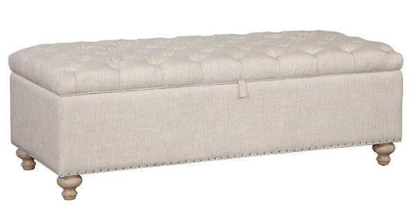 Armstrong Linen "Quick Ship" Fabric Chesterfield Sofa Collection