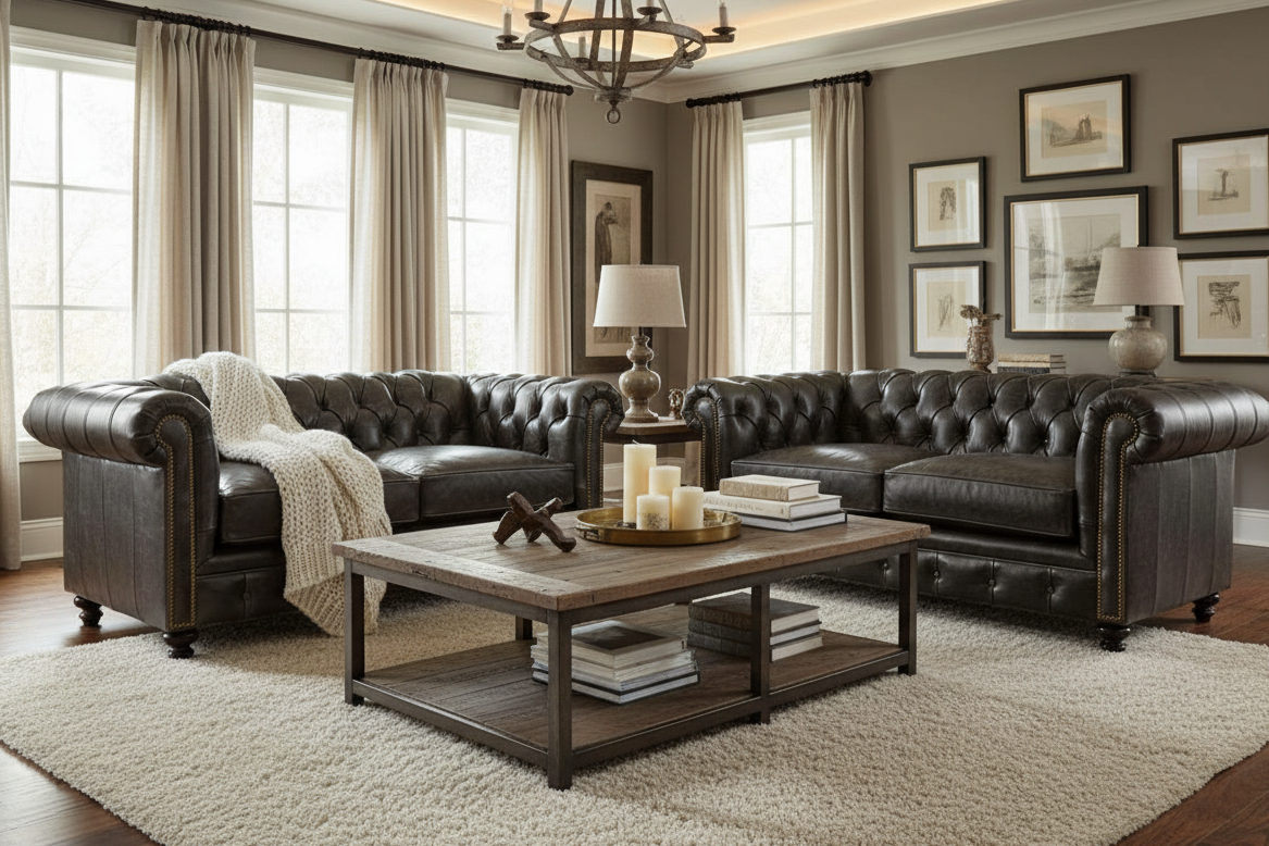 Luxurious & Relaxing Custom Home Furnishings
