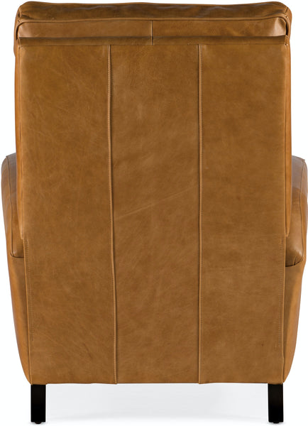 Benjamin Leather Pillow Back Living Room Reclining Chair