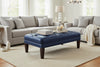 Image of Berkeley Tufted 36", 48", 56", Or 65" Inch Rectangular Leather Ottoman (4 Sizes Available)