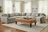 Image of Berkeley Tufted 36", 48", 56", Or 65" Inch Rectangular Leather Ottoman (4 Sizes Available)