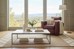 Bordeaux Leather Classic Club Chair