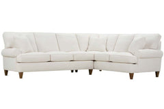 Brin Two Piece Pillow Back Sectional (Version 1 As Configured)
