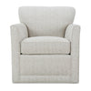 Image of Caroline "Quick Ship" SWIVEL Small Contemporary Fabric Arm Chair