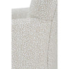 Image of Caroline "Quick Ship" SWIVEL Small Contemporary Fabric Arm Chair