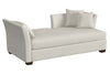 Image of Cassie Right Arm Facing Fabric Upholstered Day Bed Lounger