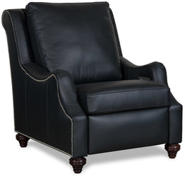 Charles Power Reclining Wall Hugger Leather Chair
