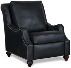 Charles Power Reclining Wall Hugger Leather Chair