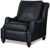 Image of Charles Power Reclining "Wall Hugger" Leather Sofa Collection