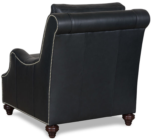 Charles Power Reclining Wall Hugger Leather Chair