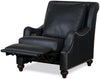 Image of Charles Power Reclining "Wall Hugger" Leather Sofa Collection