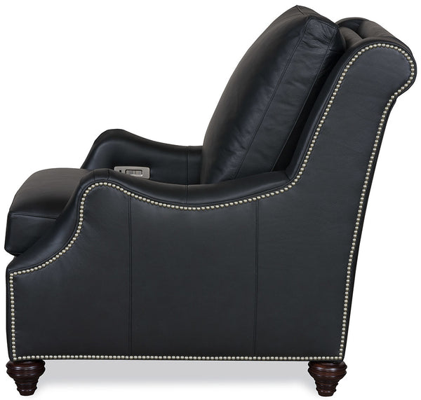 Charles Power Reclining "Wall Hugger" Leather Sofa Collection