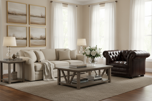 Chesterfield Deep Button Tufted Leather Club Chair With Nail Trim
