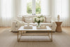 Image of Sadie 96 Inch "Quick Ship" Oversized Deep Seat Fabric Sofa