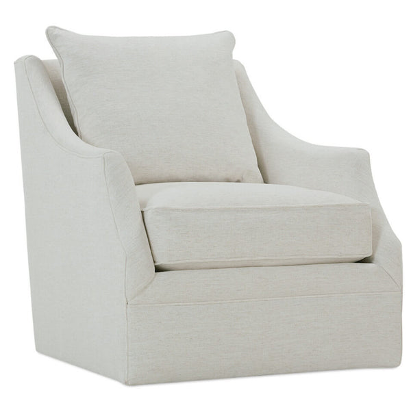 Darcy "Quick Ship" 360 Degree Swivel Fabric Accent Chair