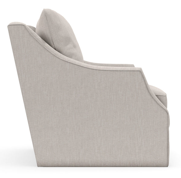 Darcy 360 Degree SWIVEL/GLIDER Fabric Accent Chair