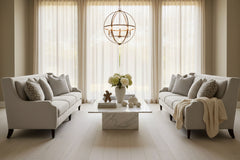 Audrey Nickel 84 Inch "Quick Ship" Sofa