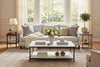 Image of Audrey Nickel 84 Inch "Quick Ship" Sofa