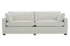 Image of Donna 100 Inch Two Seat Fabric Sofa With Track Arms