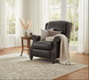Image of Duncan Leather Wing Back Reclining Chair
