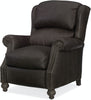 Image of Duncan Leather Wing Back Reclining Chair