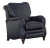 Image of Edmund Leather English Arm Recliner With Nailhead Trim