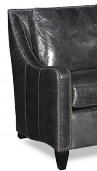 Everett 81 Inch Apartment Size Leather Sofa